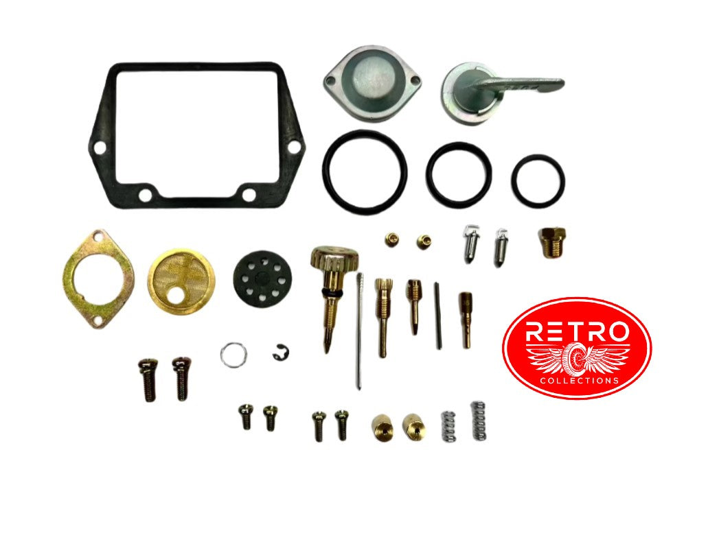 Carburetor Repair Kit For Honda CG125 1977-1983 (Pre-Brazil) – PD22 Carb, Aftermarket Rebuild Set