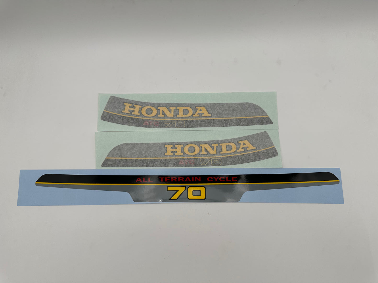 1980 Honda ATC70 Gas Tank and Rear Fender Decal Set