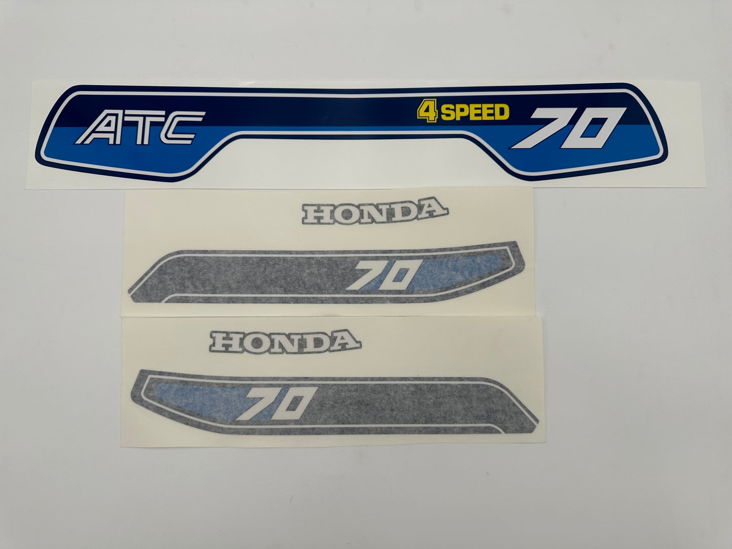 1982 Honda ATC70 Gas Tank and Rear Fender Decal Set