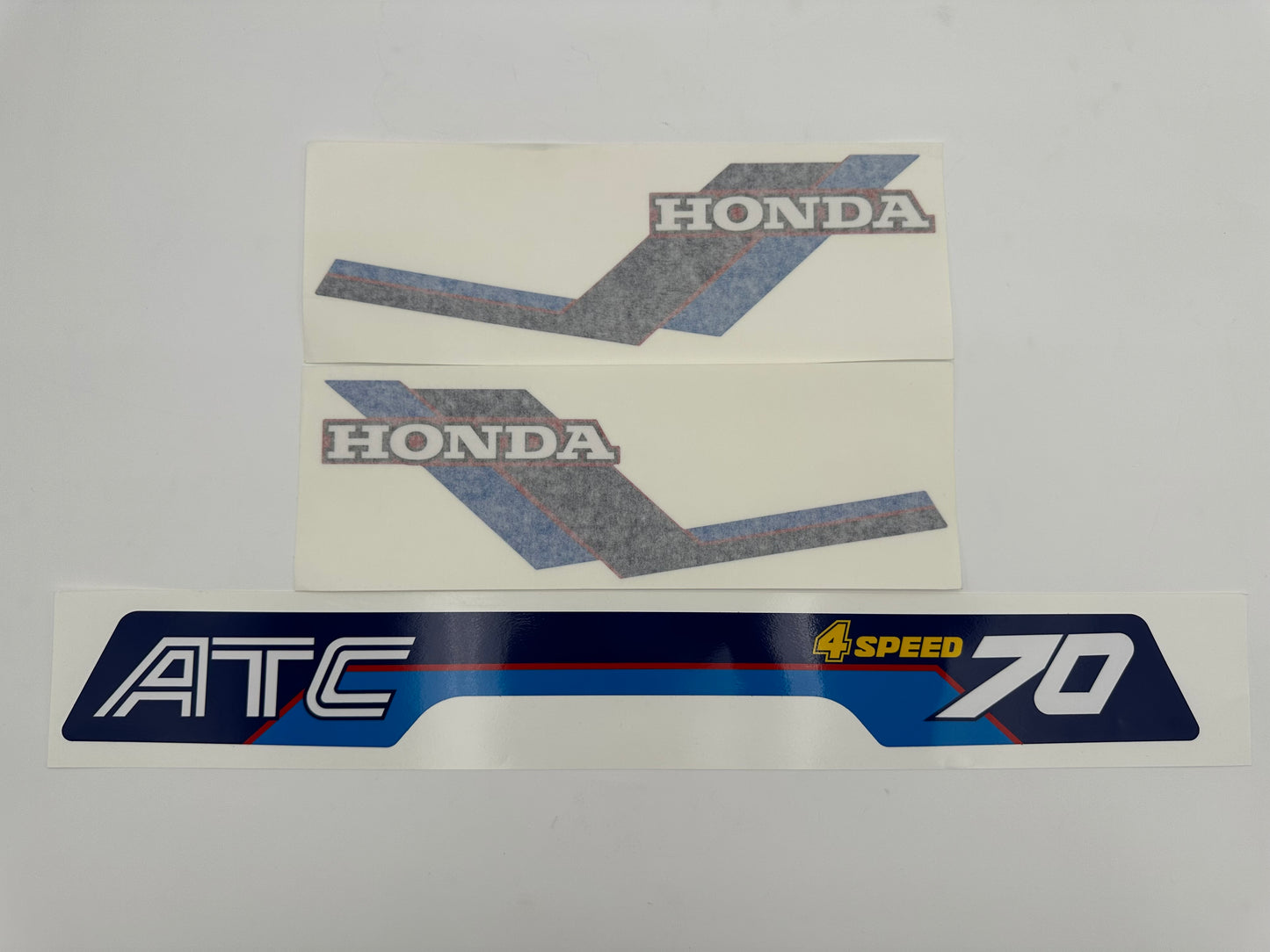 1984 Honda ATC70 Gas Tank and Rear Fender Decal Set