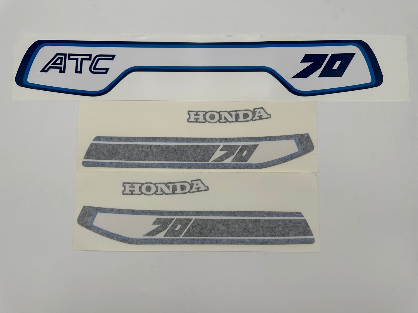 1981 Honda ATC70 Gas Tank and Rear Fender Decal Set