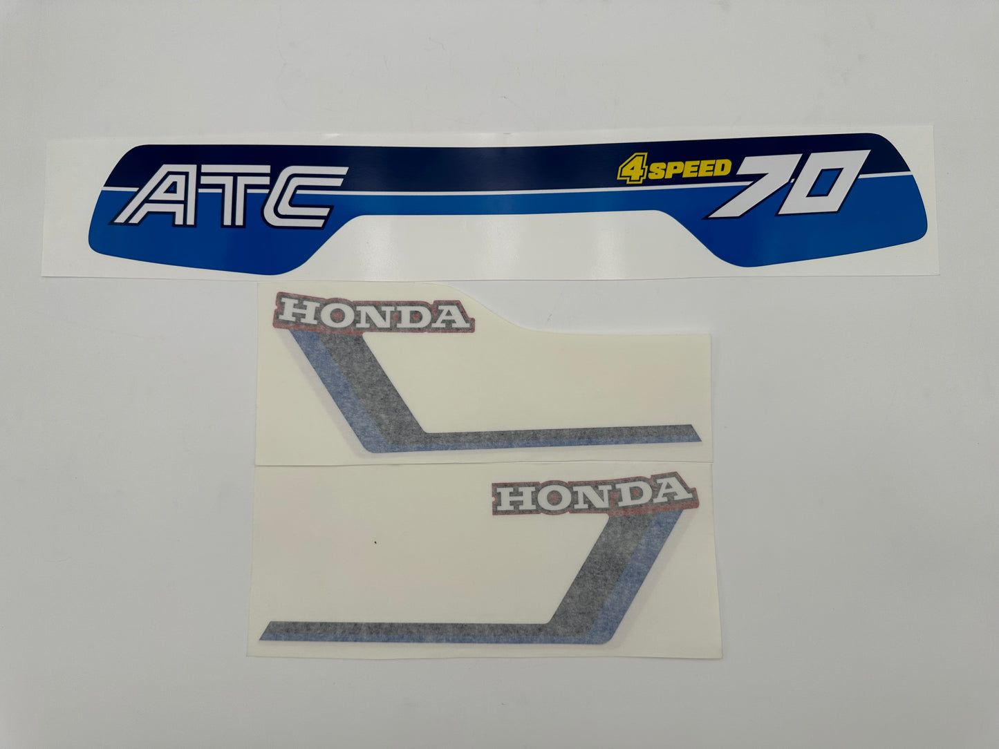 1983 Honda ATC70 Gas Tank and Rear Fender Decal Set