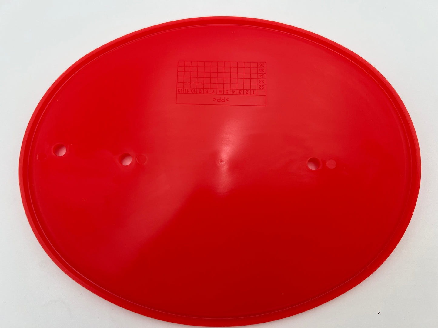 1979-1987 Honda Z50R Red Number Plate