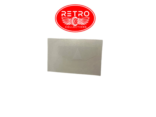 88-89 Honda Z50R Gas Tank White Arrow Decal