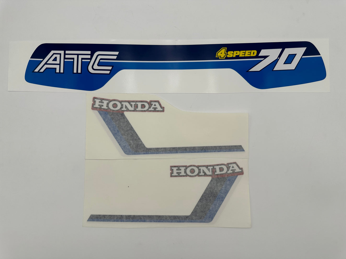 1983 Honda ATC70 Gas Tank and Rear Fender Decal Set