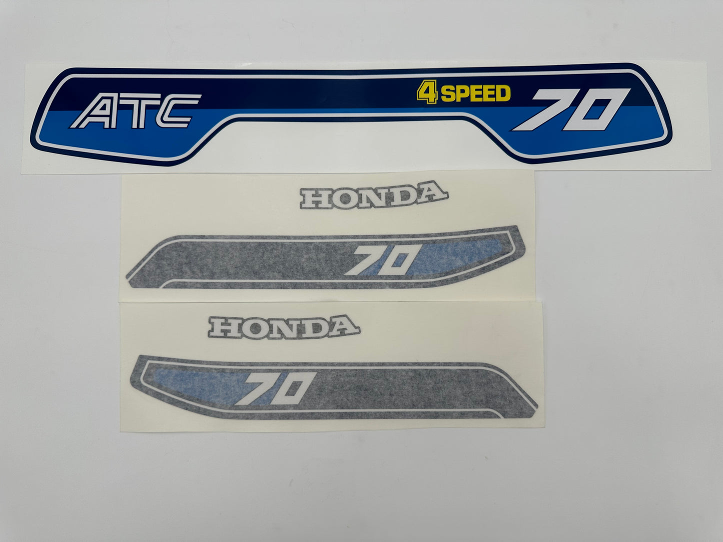 1982 Honda ATC70 Gas Tank and Rear Fender Decal Set