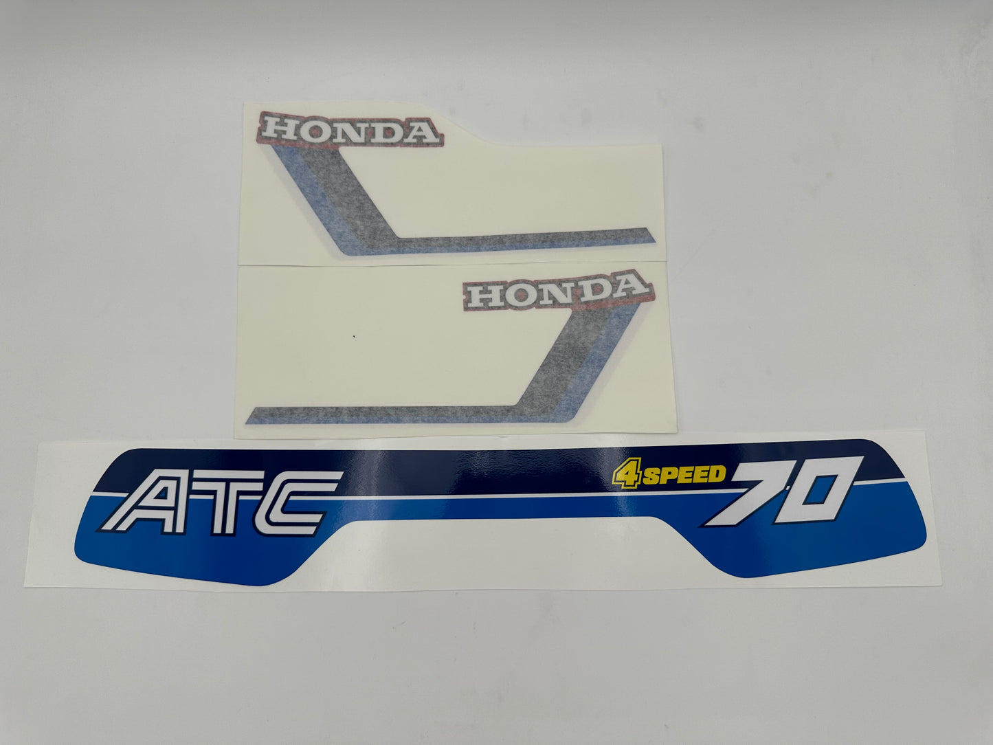 1983 Honda ATC70 Gas Tank and Rear Fender Decal Set