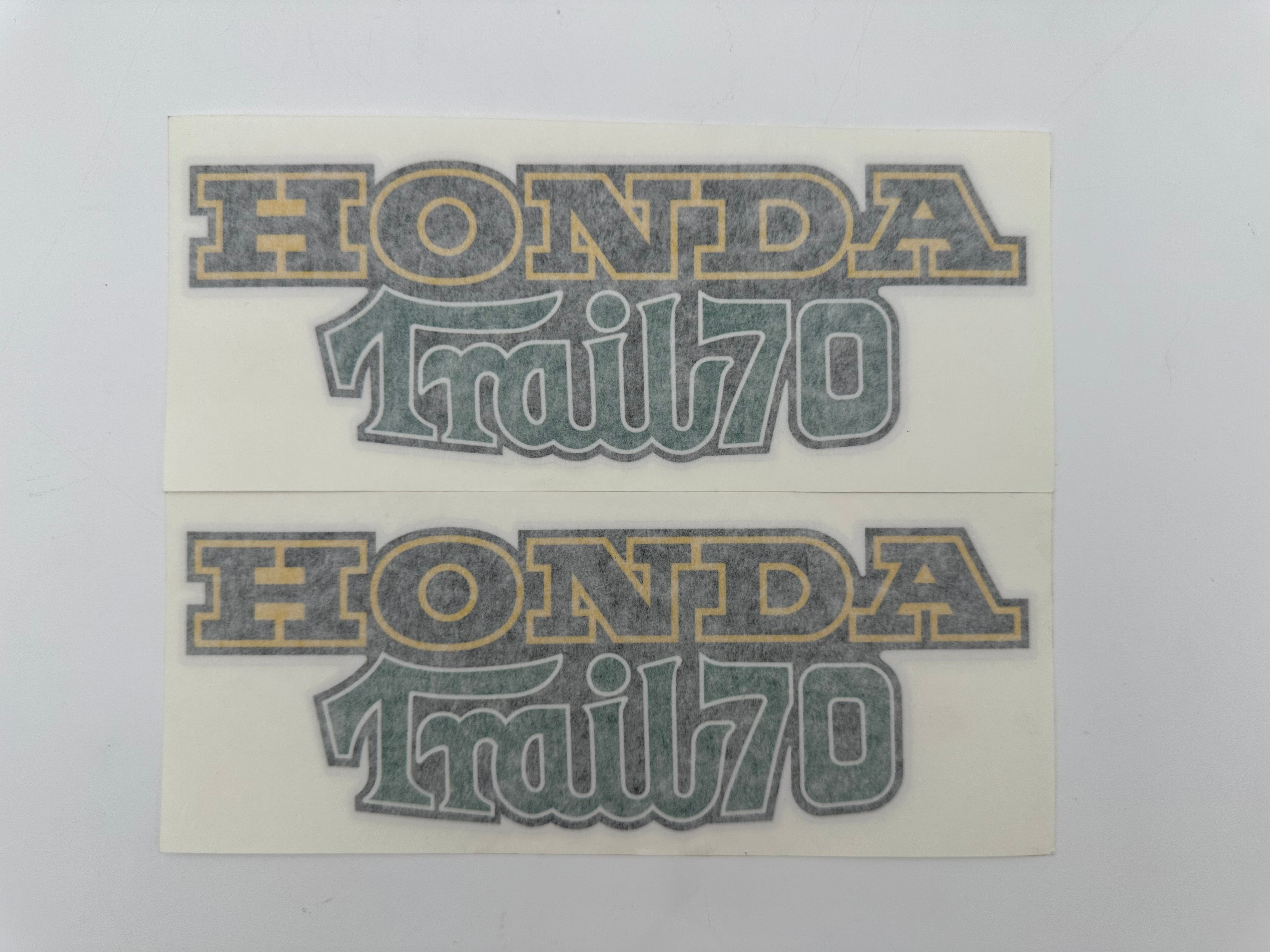 1974 Honda CT70 Frame Decal Set – Retro Collections