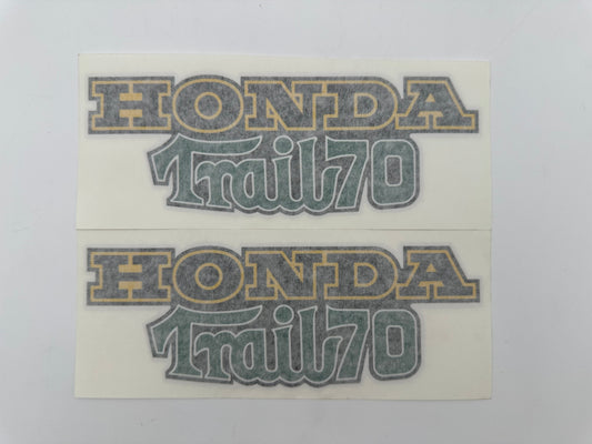 1974 Honda CT70 Frame Decal Set