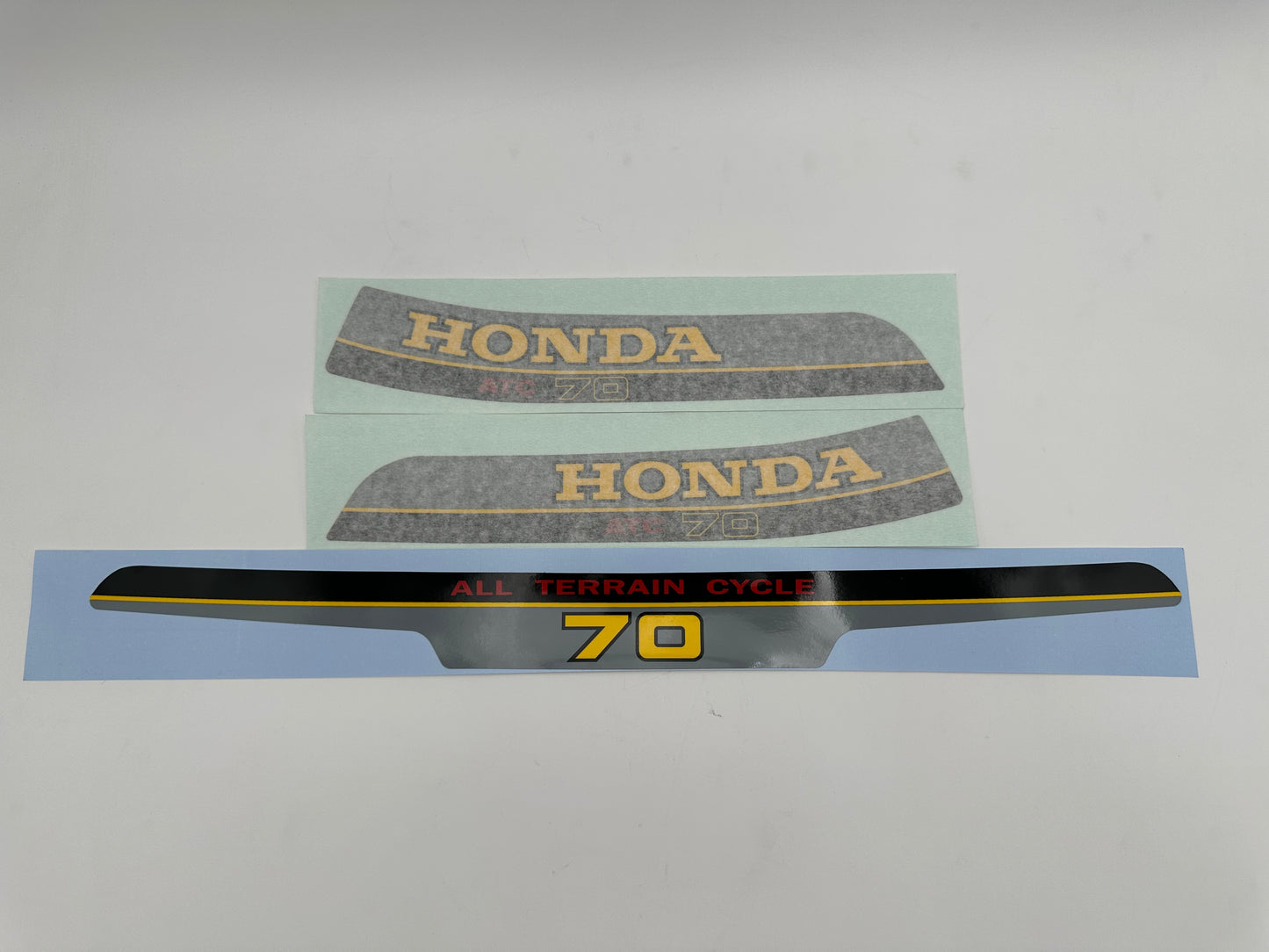 1980 Honda ATC70 Gas Tank and Rear Fender Decal Set