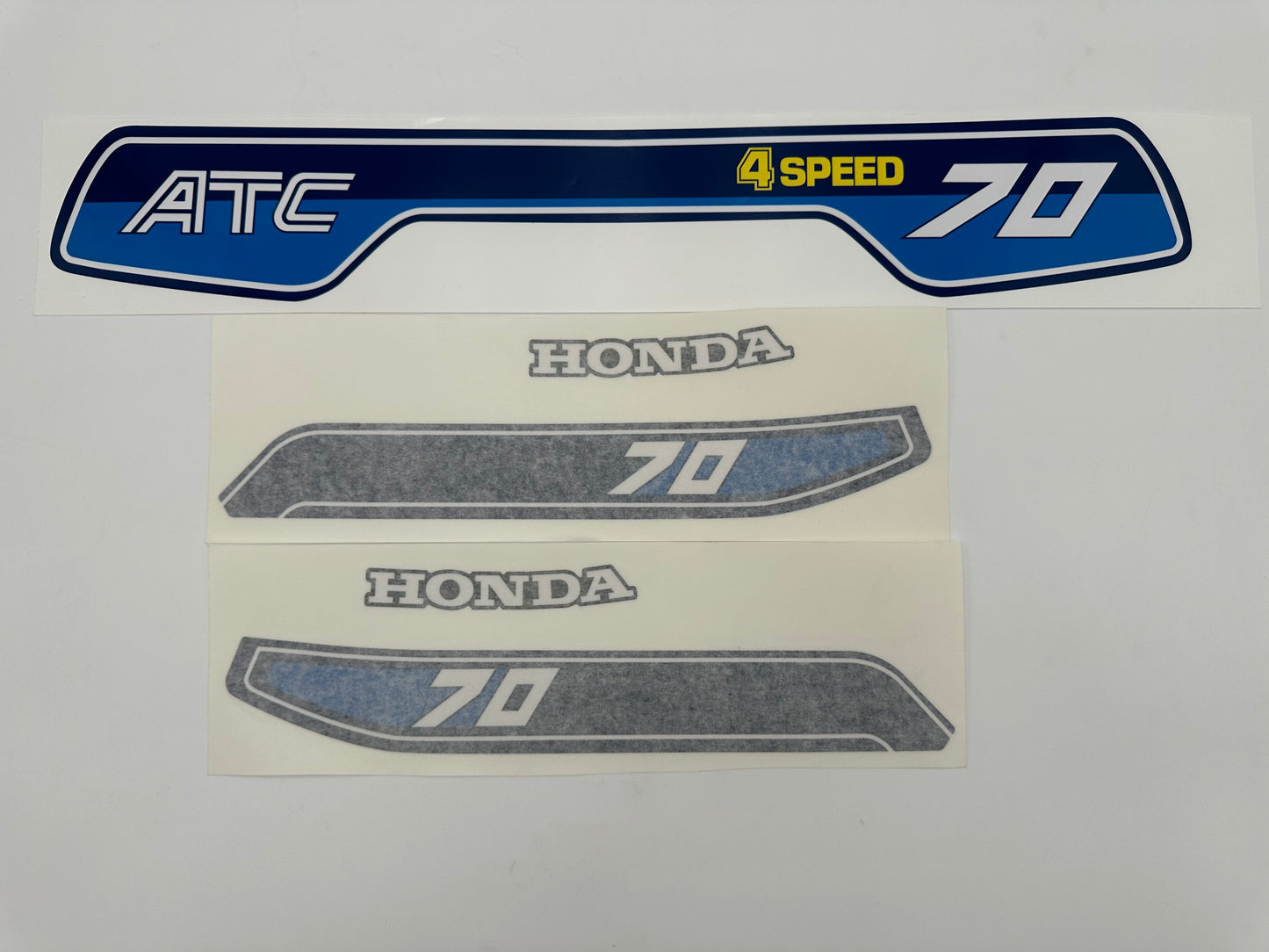 1982 Honda ATC70 Gas Tank and Rear Fender Decal Set