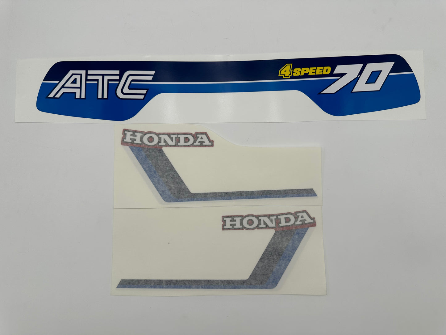 1983 Honda ATC70 Gas Tank and Rear Fender Decal Set