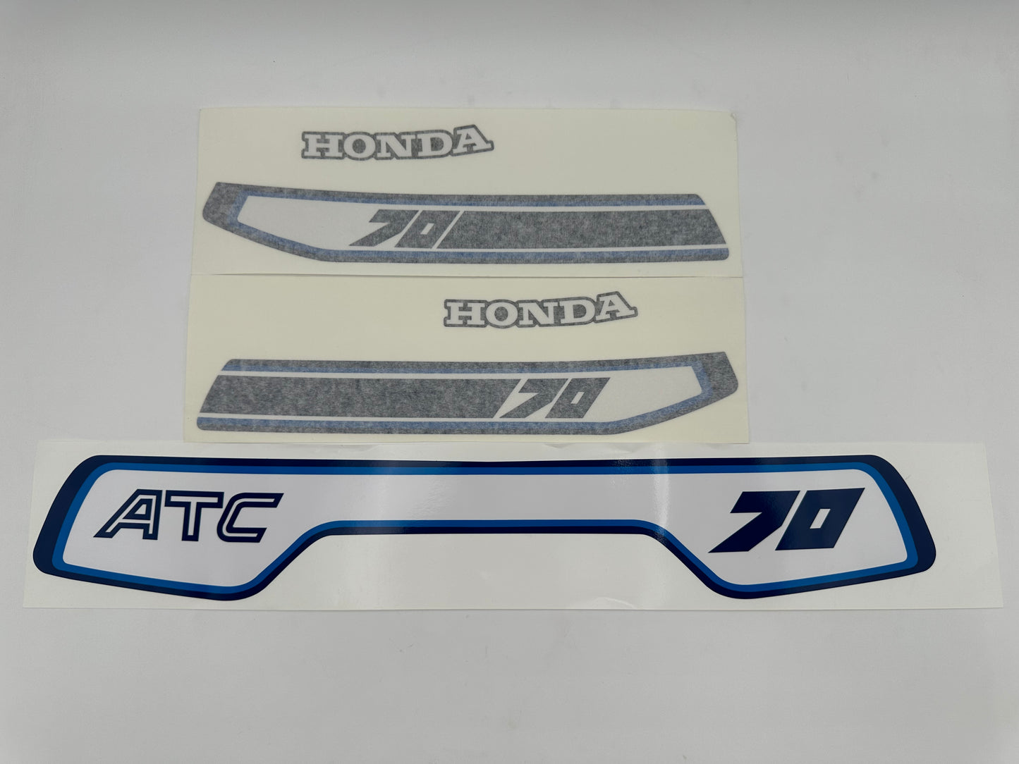 1981 Honda ATC70 Gas Tank and Rear Fender Decal Set