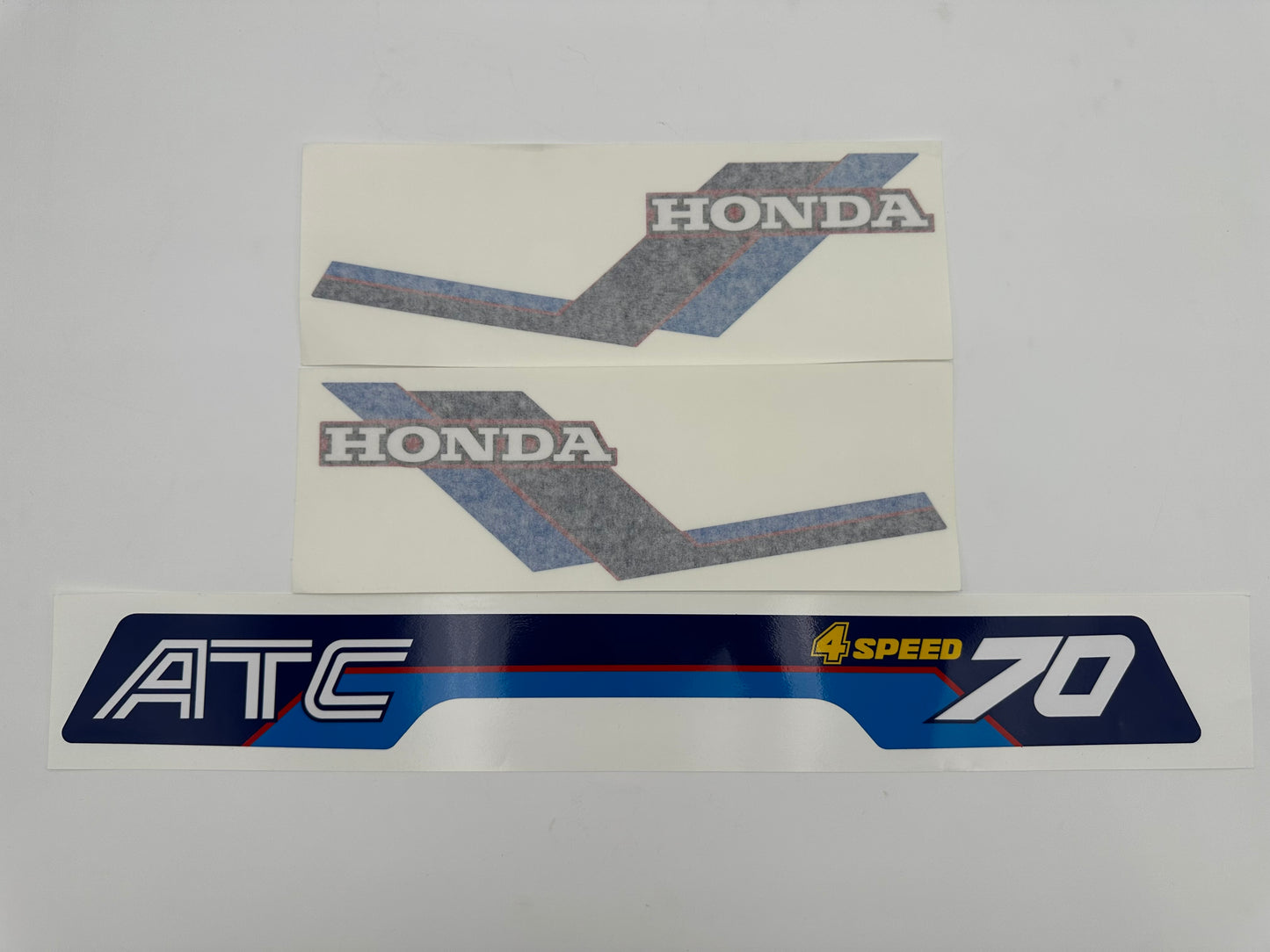 1984 Honda ATC70 Gas Tank and Rear Fender Decal Set