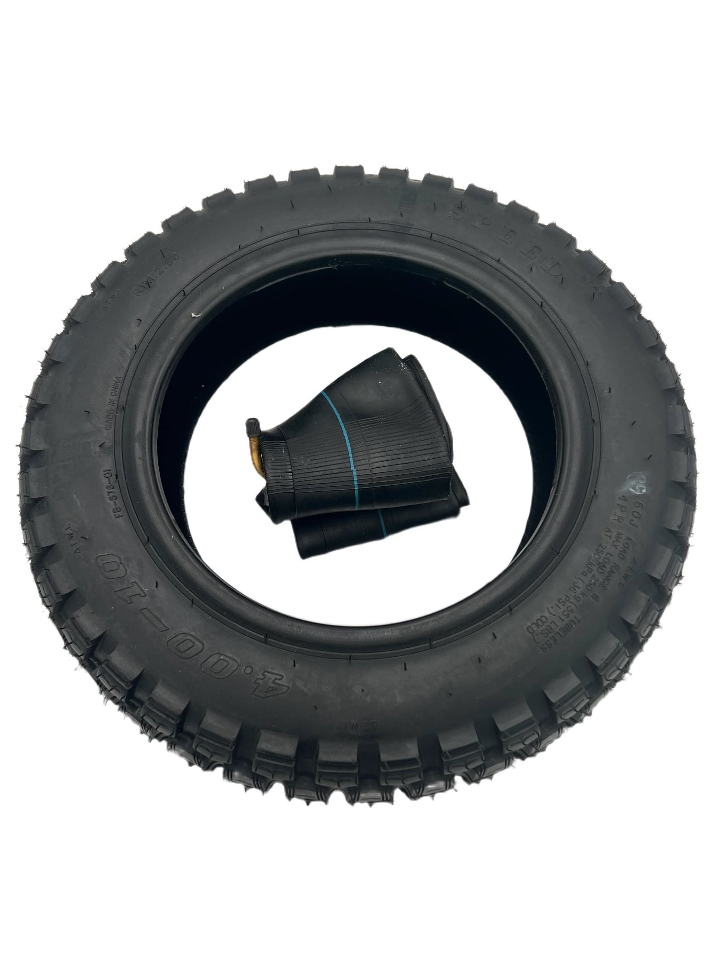 Honda CT70 Tire and Tube 4.00-10