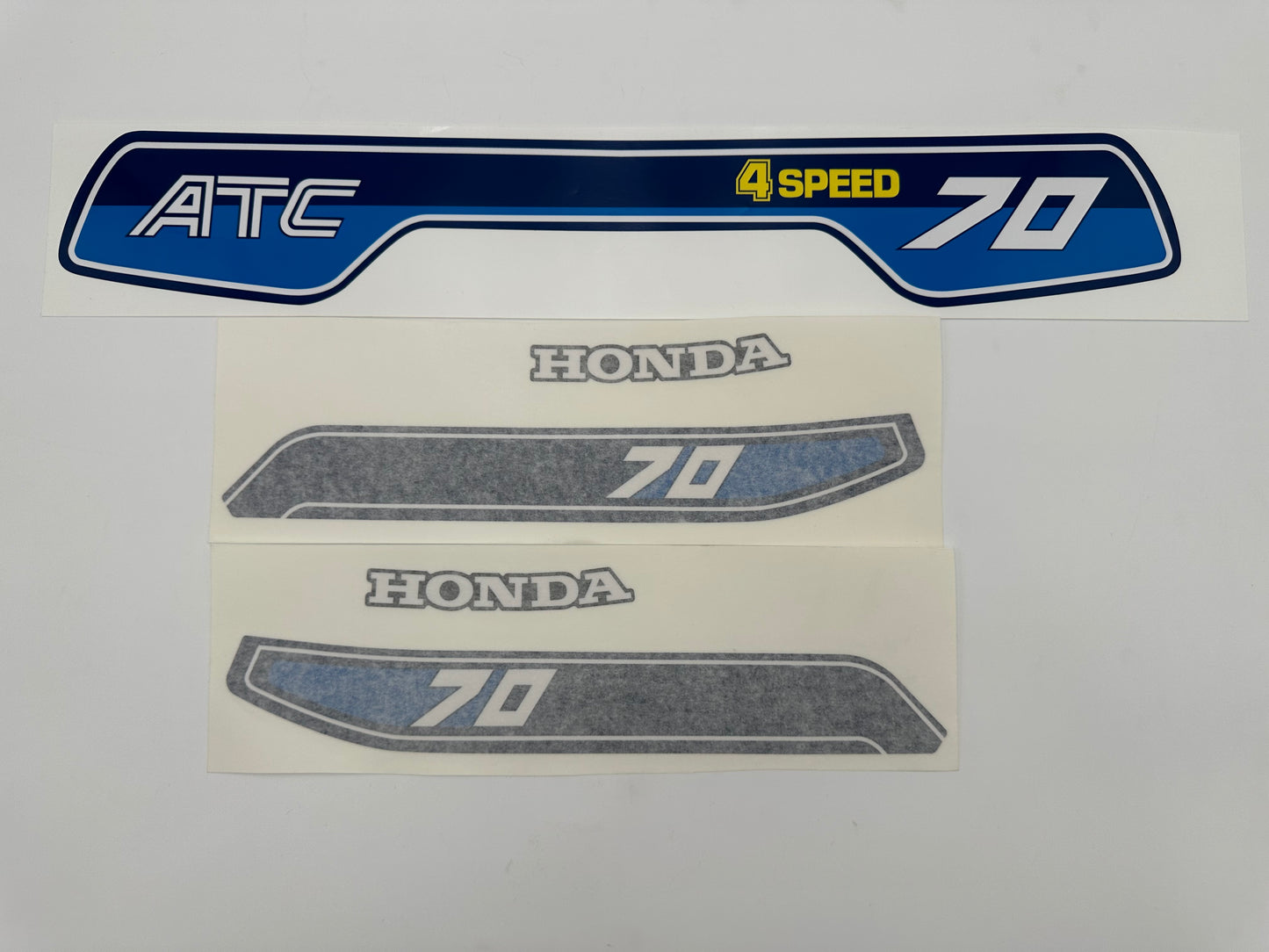 1982 Honda ATC70 Gas Tank and Rear Fender Decal Set