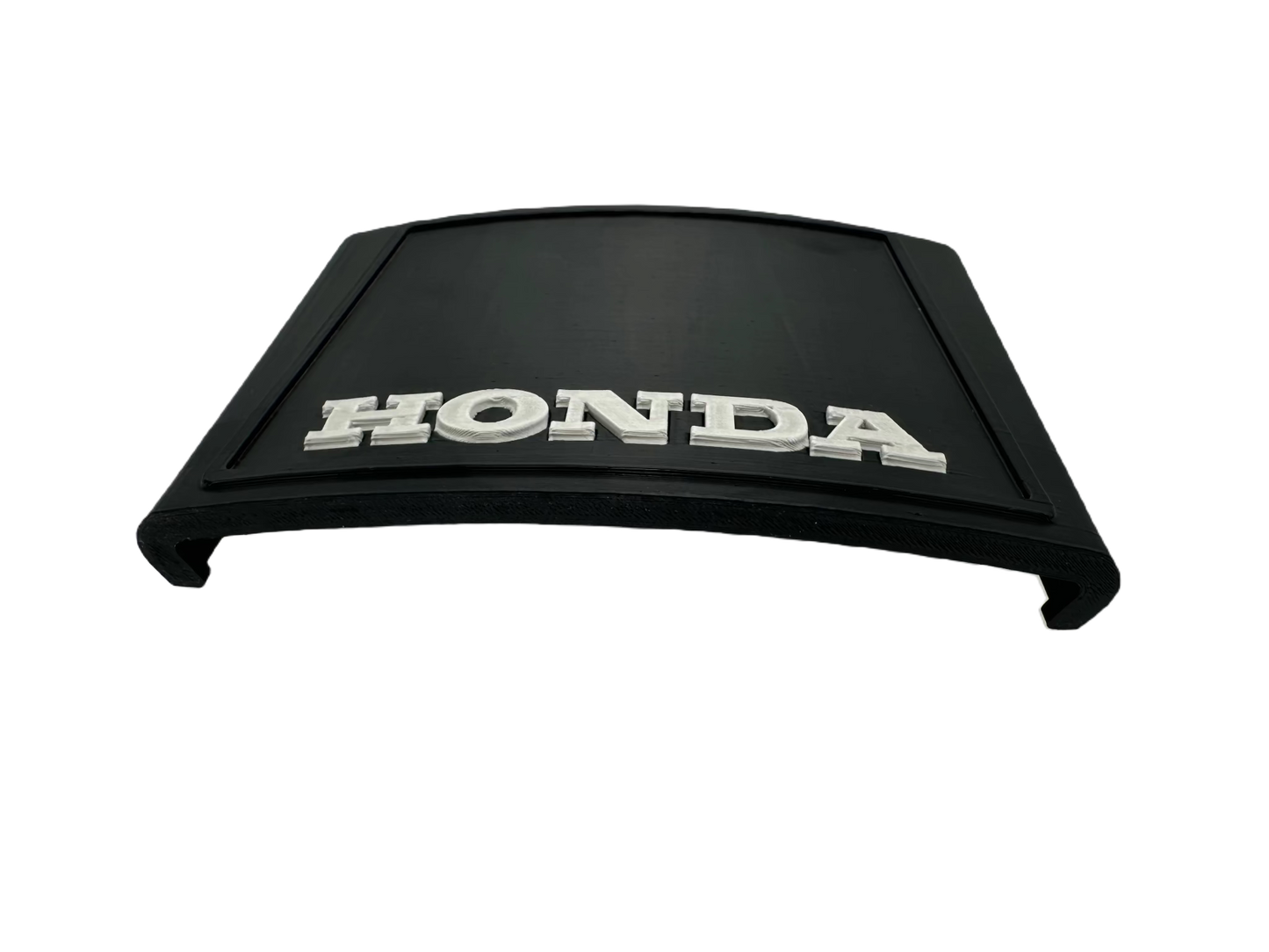 1978-1985 Honda ATC 70 3D Printed Black and White Front Number Plate