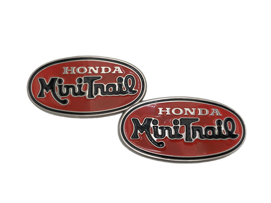 Honda Z50A K2 Gas Tank Emblem Set