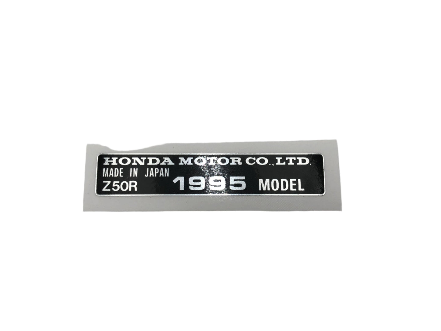 1995 Honda Z50R Frame Year Decal