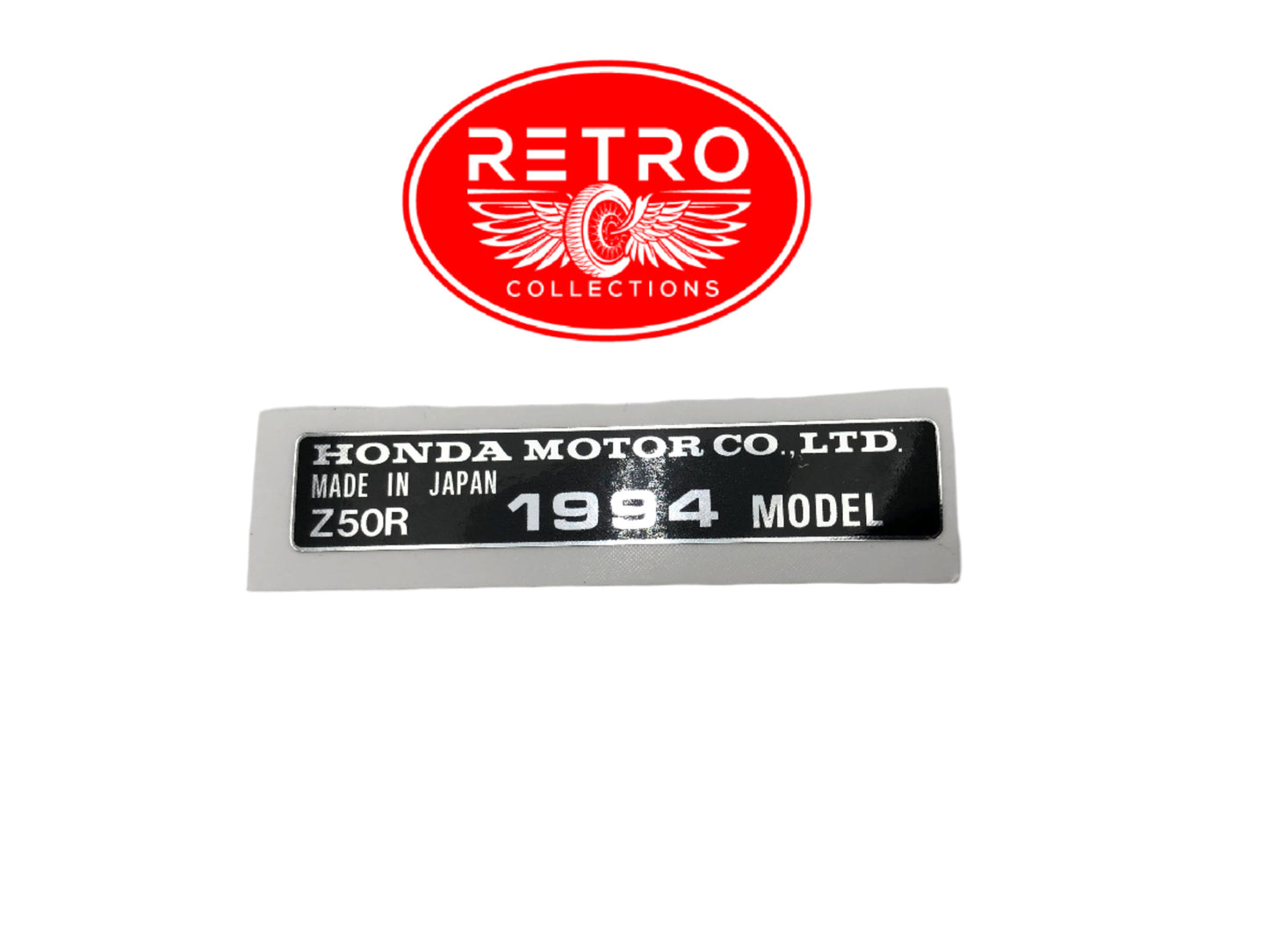 1994 Honda Z50R Frame Year Decal