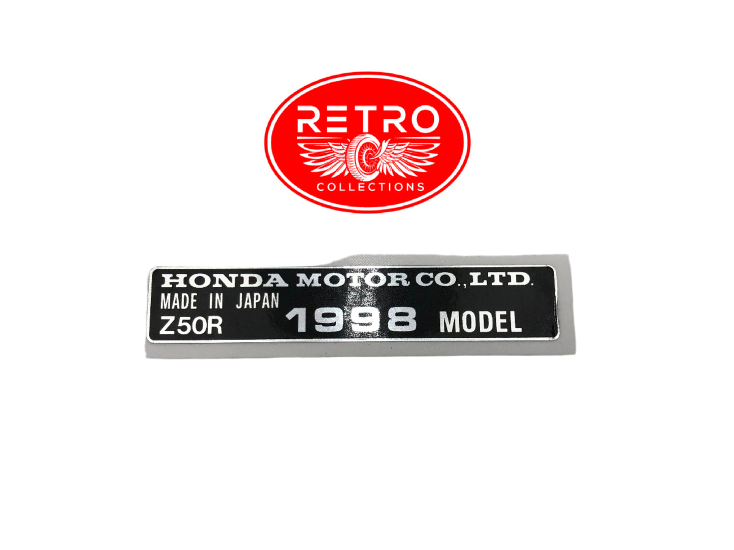 1998 Honda Z50R Frame Year Decal