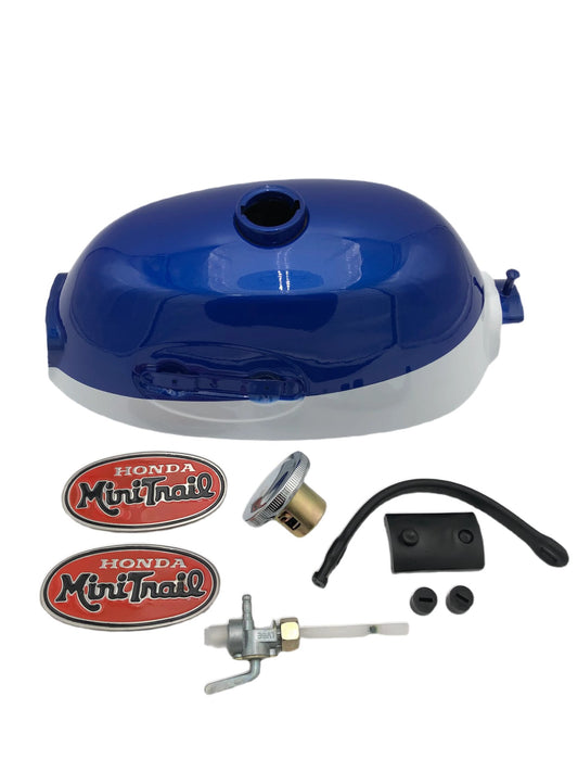 K2 70-71 Honda Z50A Blue Gas Tank