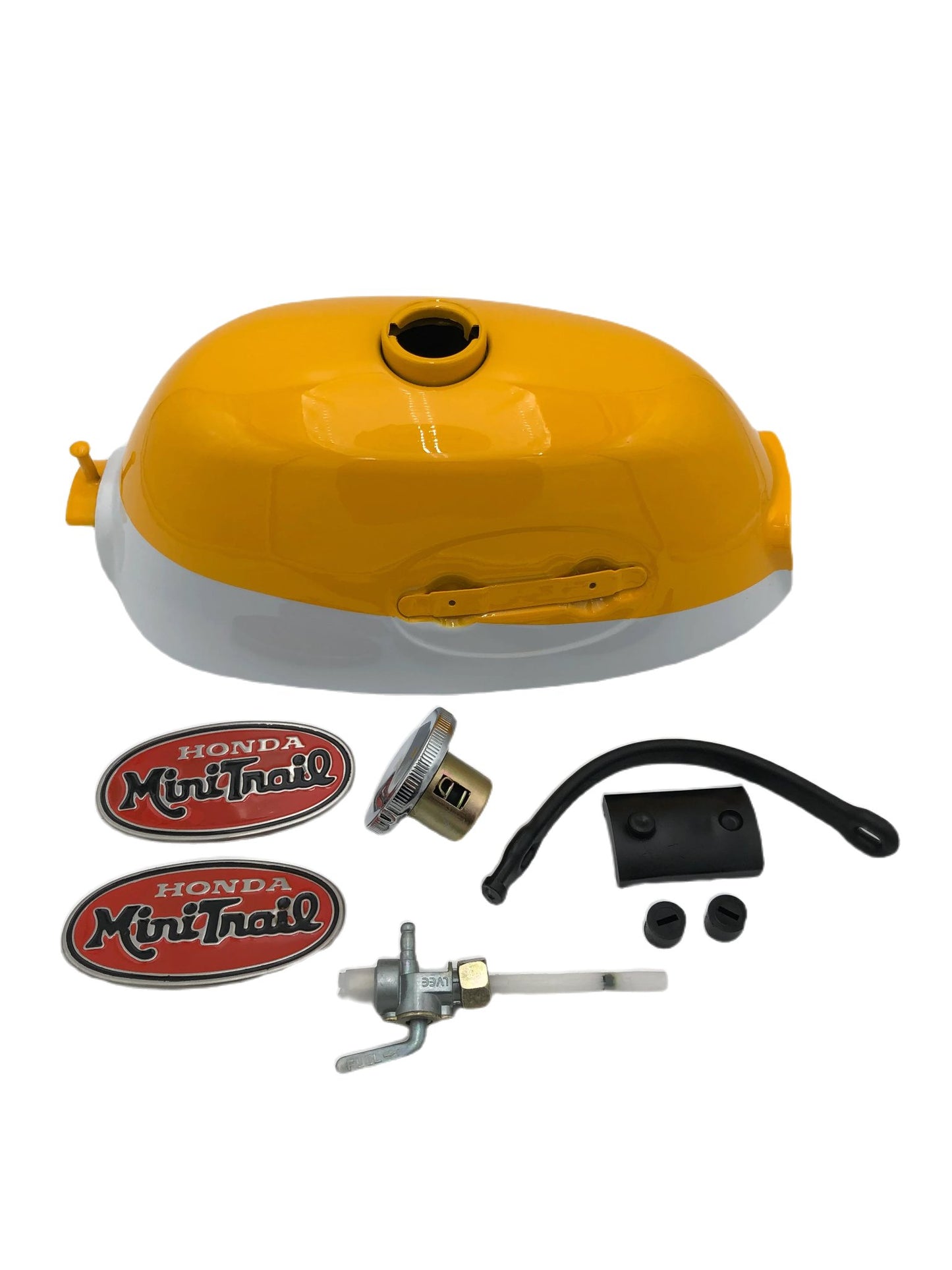 K2 70-71 Honda Z50A Yellow Gas Tank