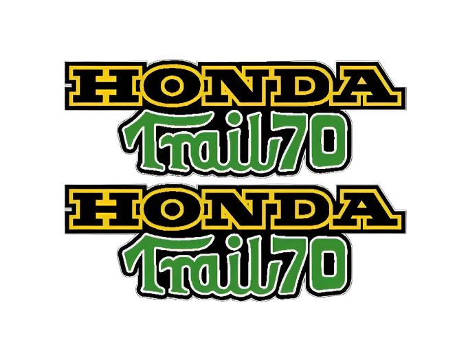 1974 Honda CT70 Frame Decal Set