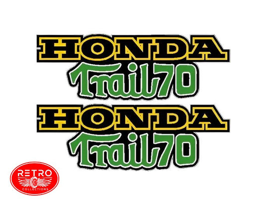 1974 Honda CT70 Frame Decal Set