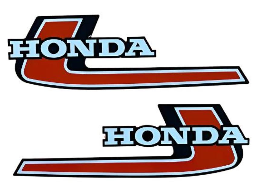 1976 Honda Z50A Gas Tank Decal Set