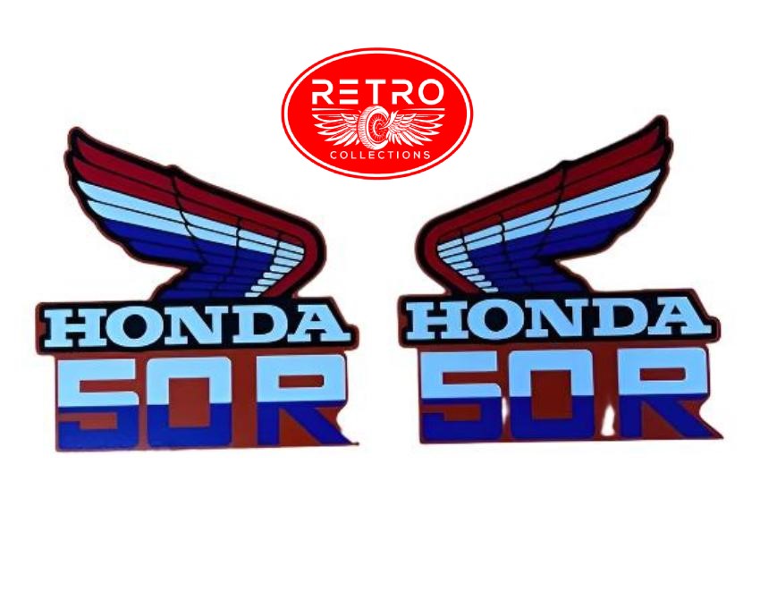 1985 Honda Z50R Gas Tank Decal Set