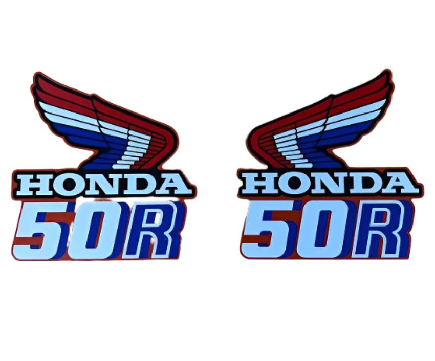 1986 Honda Z50R Z50RD Gas Tank Decal Set