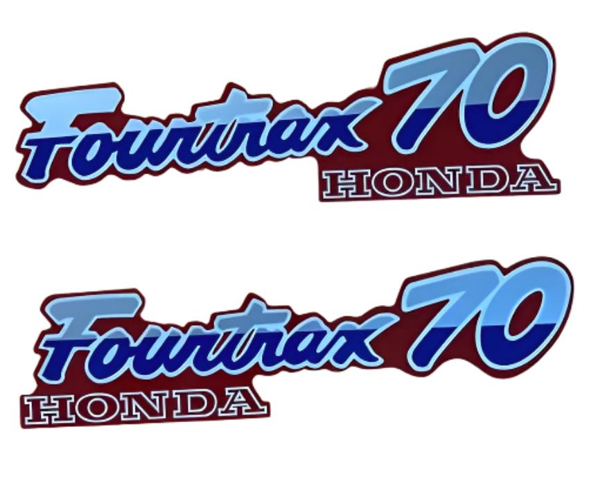 1987 Honda TRX70 FourTrax Side Decal Set