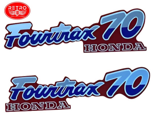 1987 Honda TRX70 FourTrax Side Decal Set