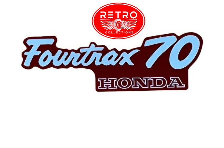 1987 Honda TRX70 Fourtrax Decals Stickers Set - ATV 4-Wheeler Graphics Restoration
