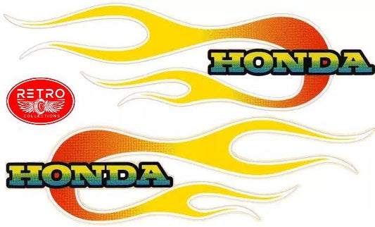 1973 Honda ATC70 Gas Tank Decal Set