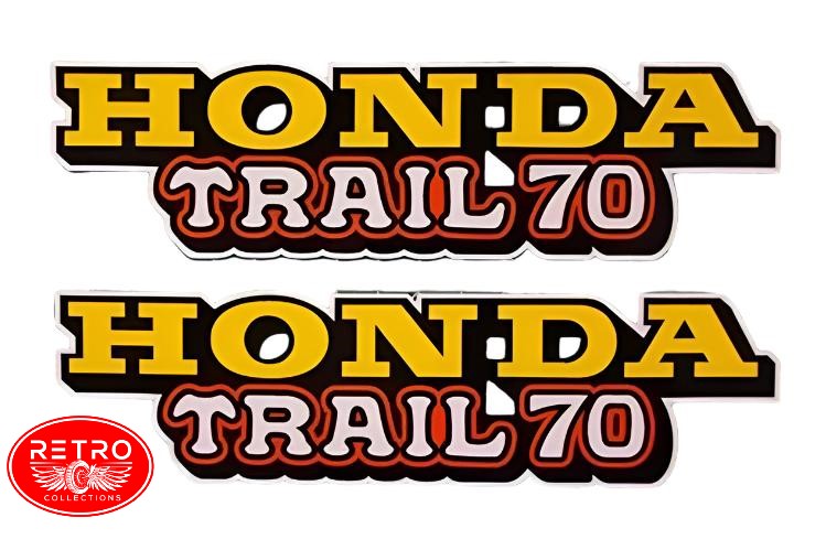 1973 Honda CT70 Frame Decal Set