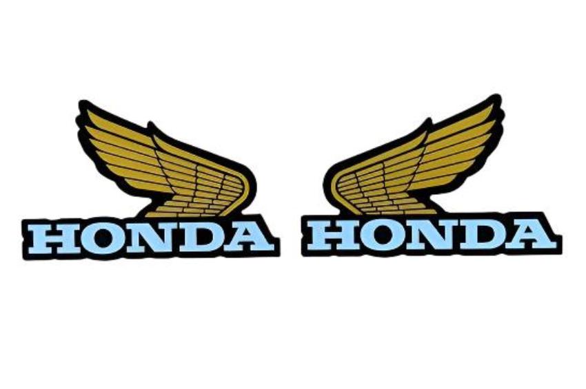 Honda Z50R Wing Tank Decals