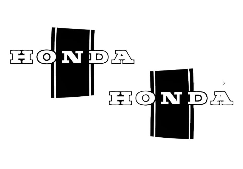 69-71 Honda CT70 Frame Decal Set