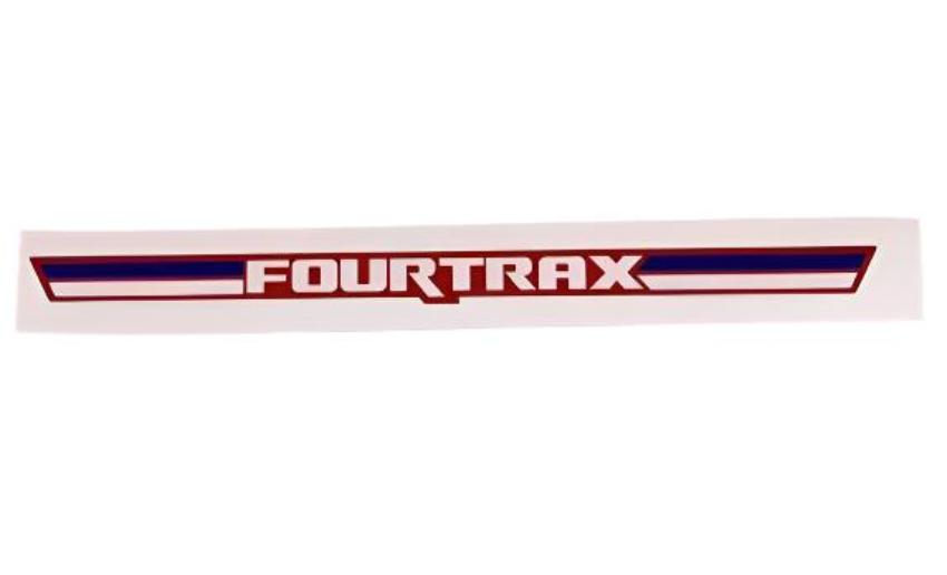 1986 Honda TRX70 FourTrax Rear Fender Decal