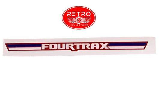 1986 Honda TRX70 FourTrax Rear Fender Decal